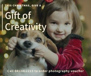 Photography Christmas Gift Voucher Canberra